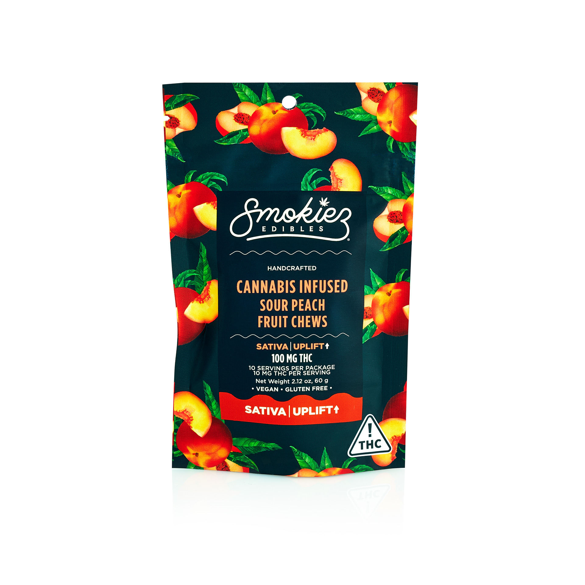 Sour Peach Sativa by smokiez edible at ShowGrow
