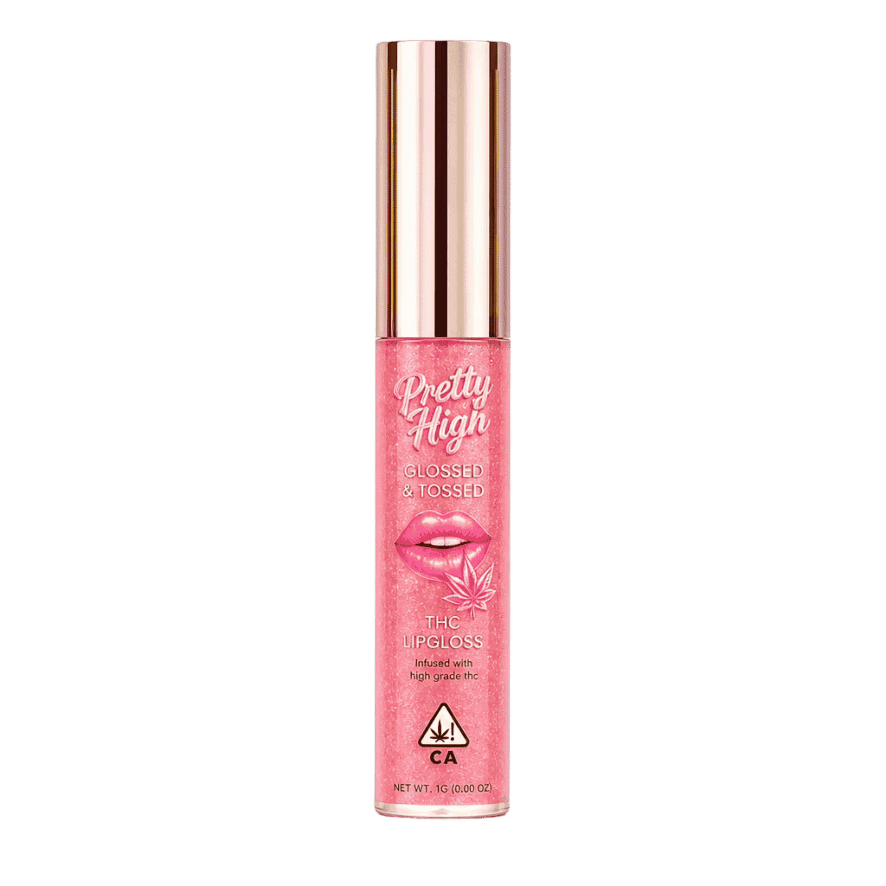 Rich Bitch Berry Lipgloss by pretty dope topical at ShowGrow Long Beach Dispensary | Cannabis, Vapes, Edibles & Pickup