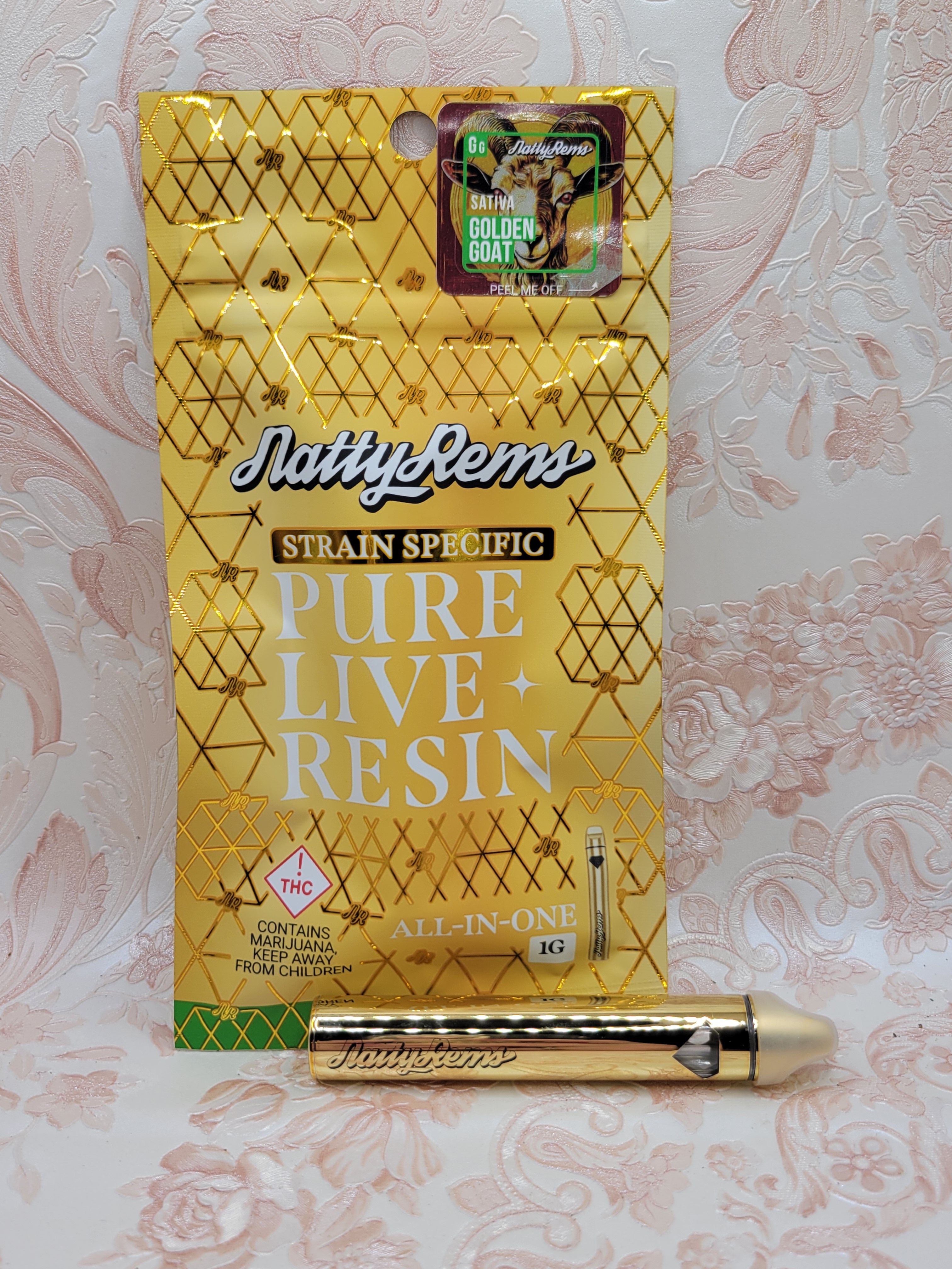 Rosin All-in-one by Natty Rems concentrate at Bleezies