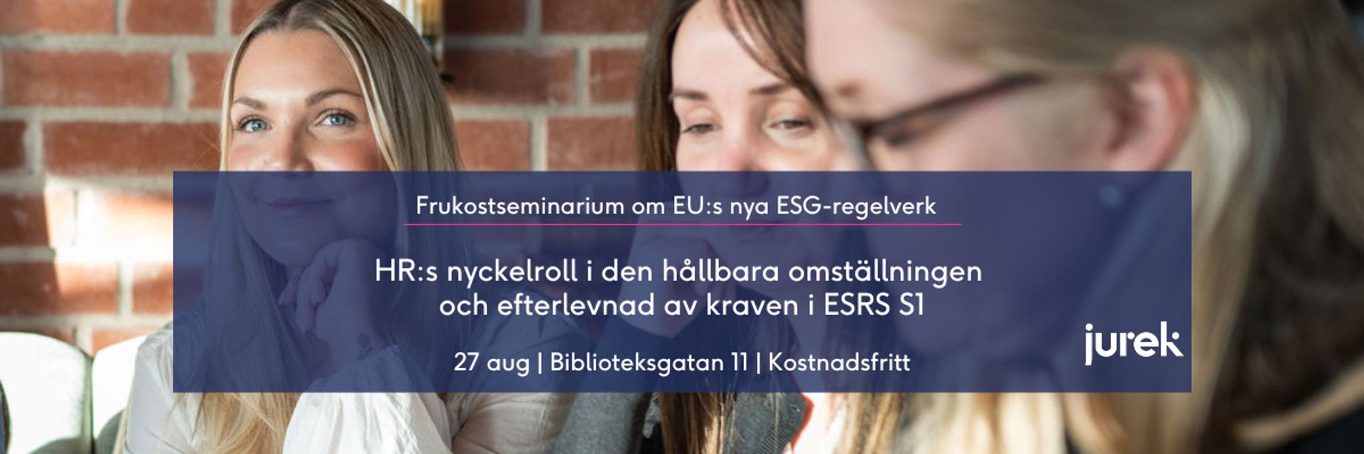 Frukostseminarium 27 aug