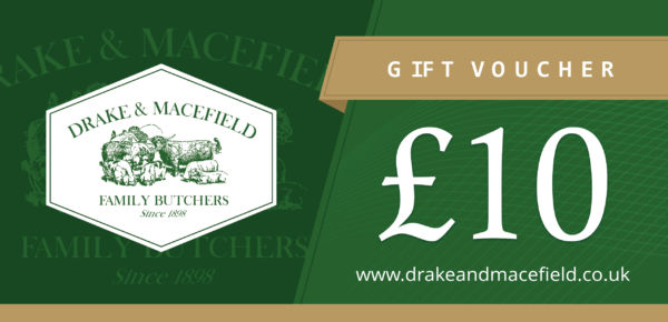 In Shop Gift Voucher £10 - Drake & Macefield Butchers