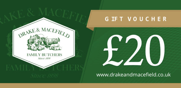 In Shop Gift Voucher £20 - Drake & Macefield Butchers
