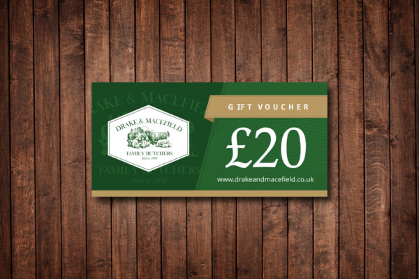 In Shop Gift Voucher £20 - Drake & Macefield Butchers