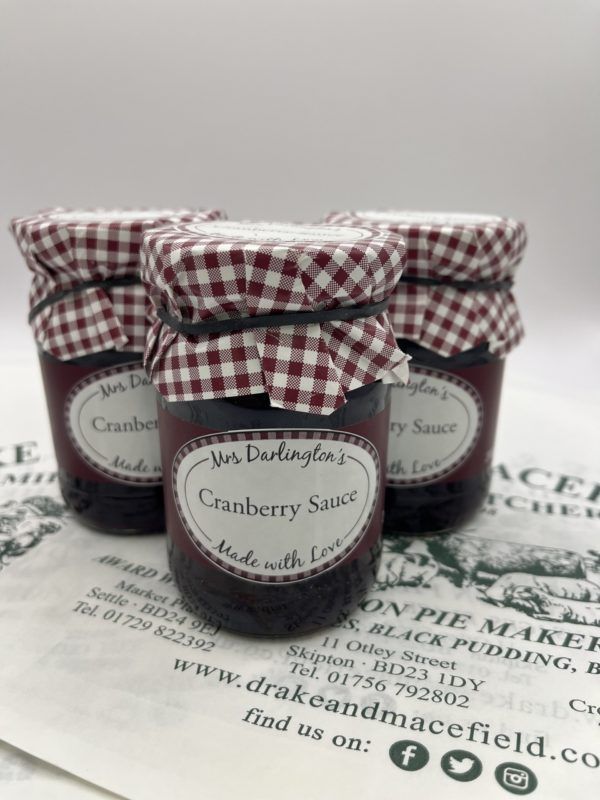 Mrs Darlingtons Cranberry Sauce - Drake & Macefield Butchers
