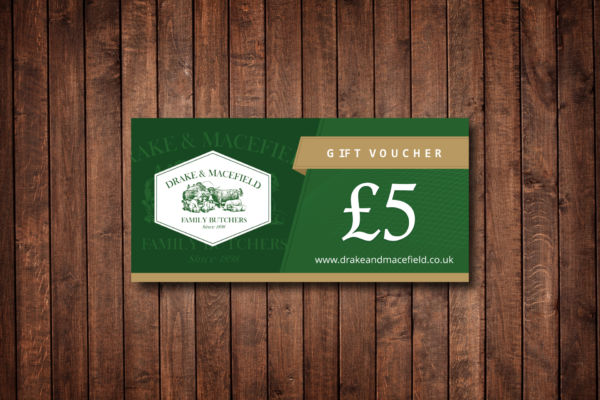 In Shop Gift Voucher £5 - Drake & Macefield Butchers