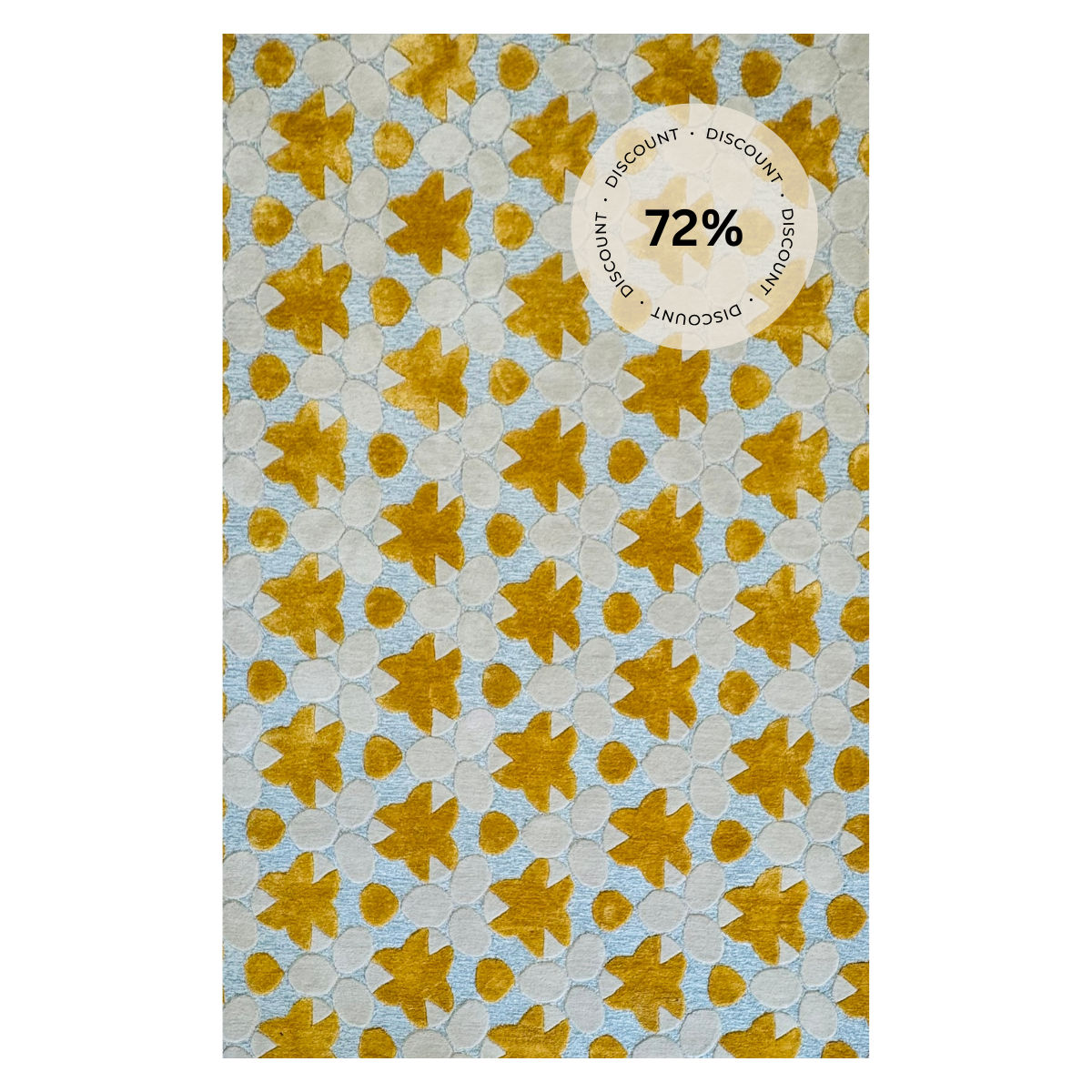 Wool and Viscose carpet Colour splash 3 image