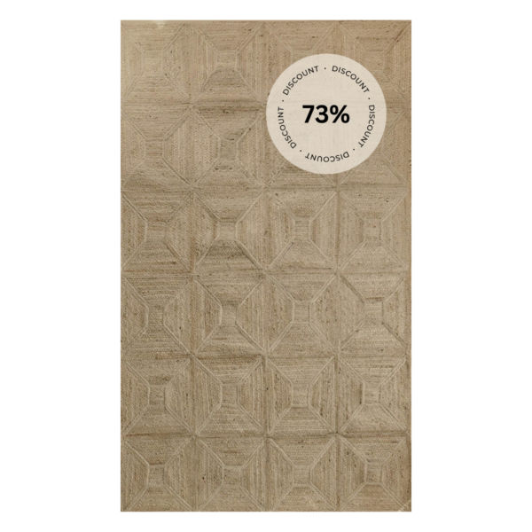 Jute carpet Neutral 2 image 5