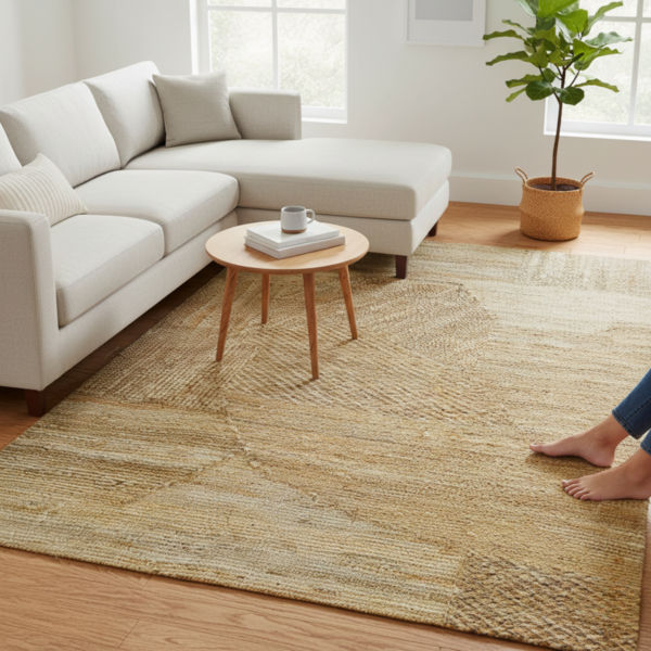 Jute rug texture 2 image 4