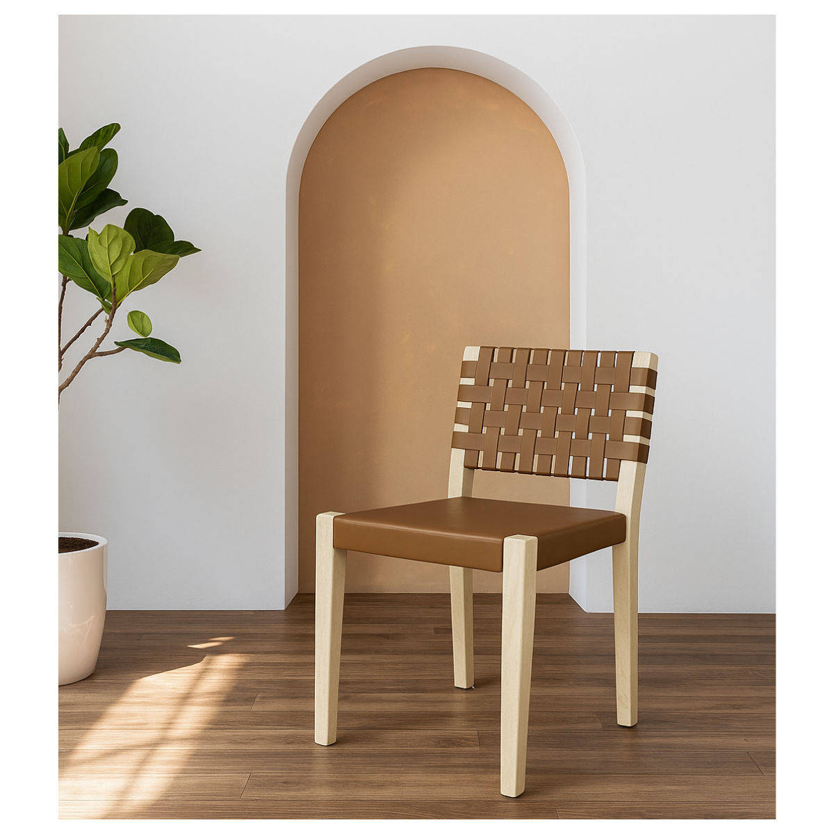 Dining chair weaved image 1