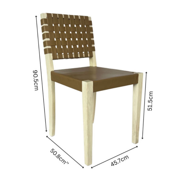 Dining chair weaved image 5