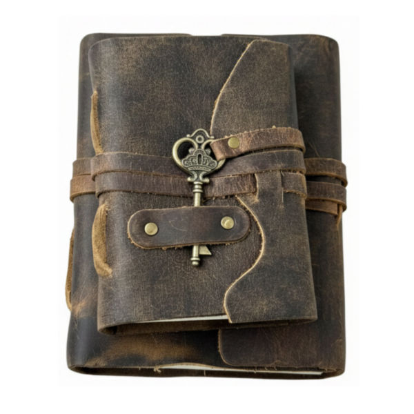 Leather journal Veda 1 image 1