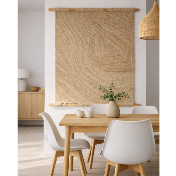 Jute wall decor image