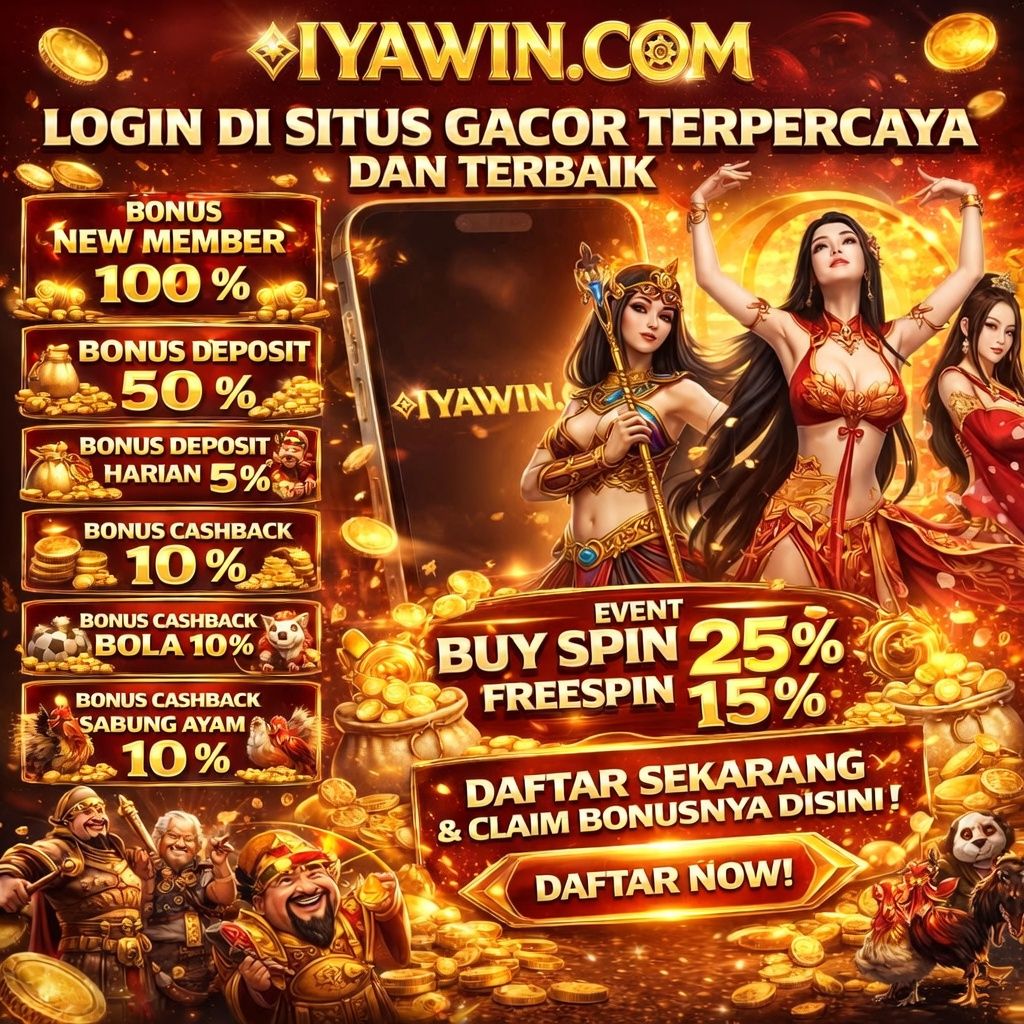 IYAWIN | LINK LOGIN SITUS SLOT ONLINE RESMI