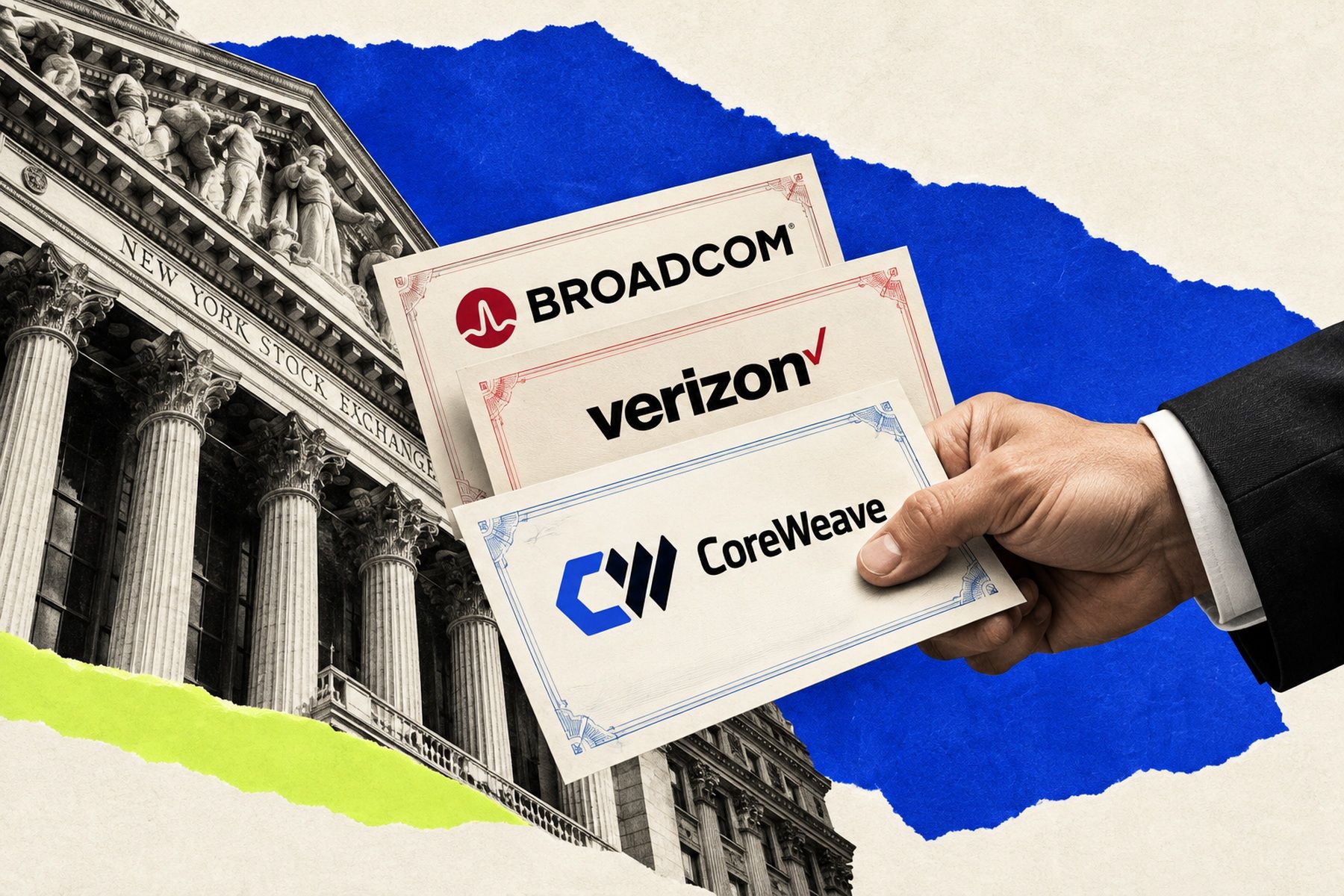 Broadcom, Verizon and CoreWeave Push Back on Tokenized Shares