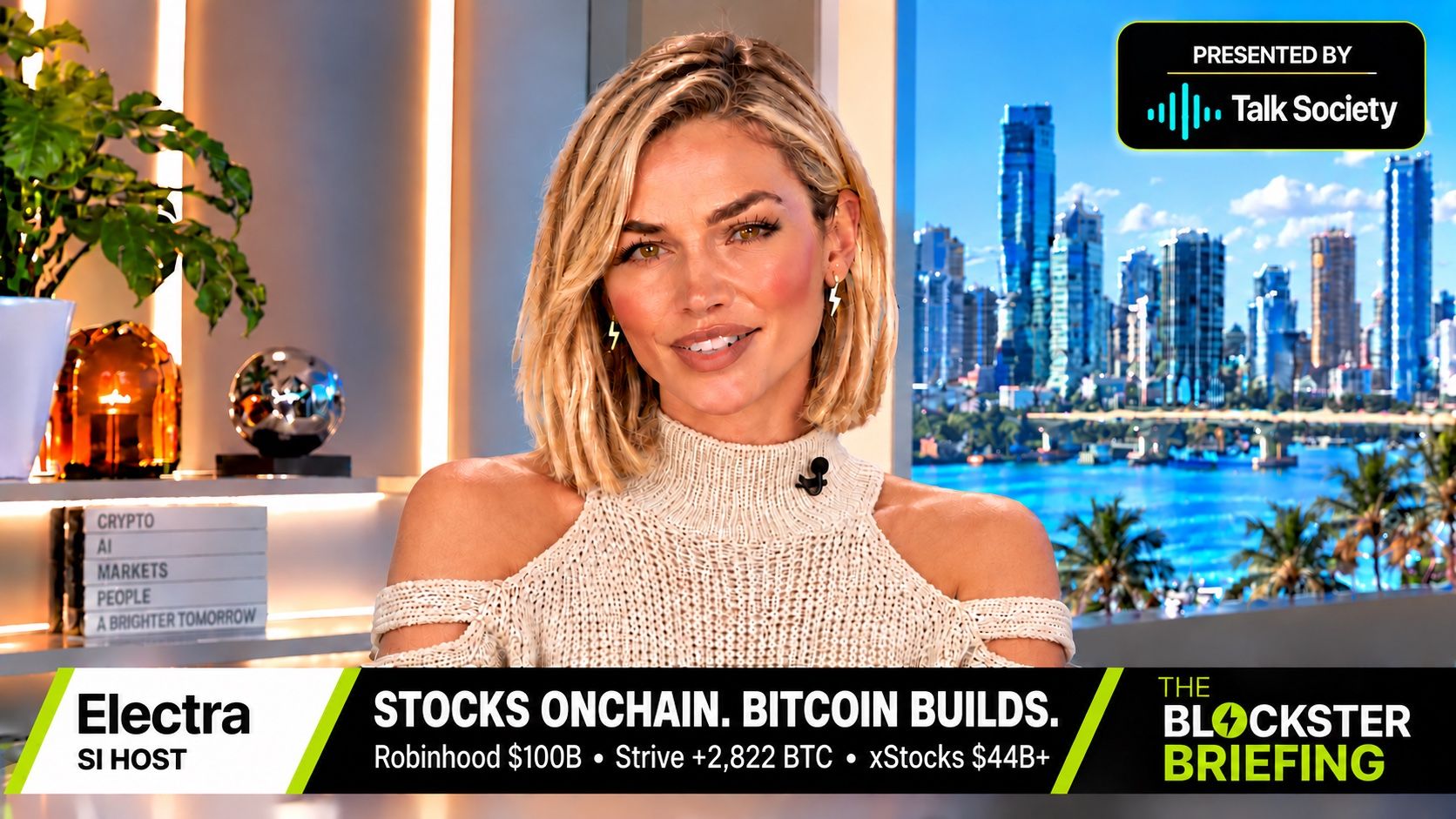 Electra presenting the October 14 Blockster Briefing