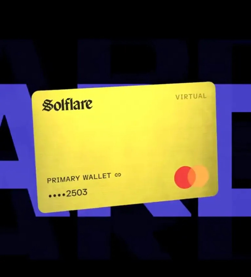 Solflare Launches Self-Custody Mastercard on Solana, Bringing Everyday Crypto Spending to Millions