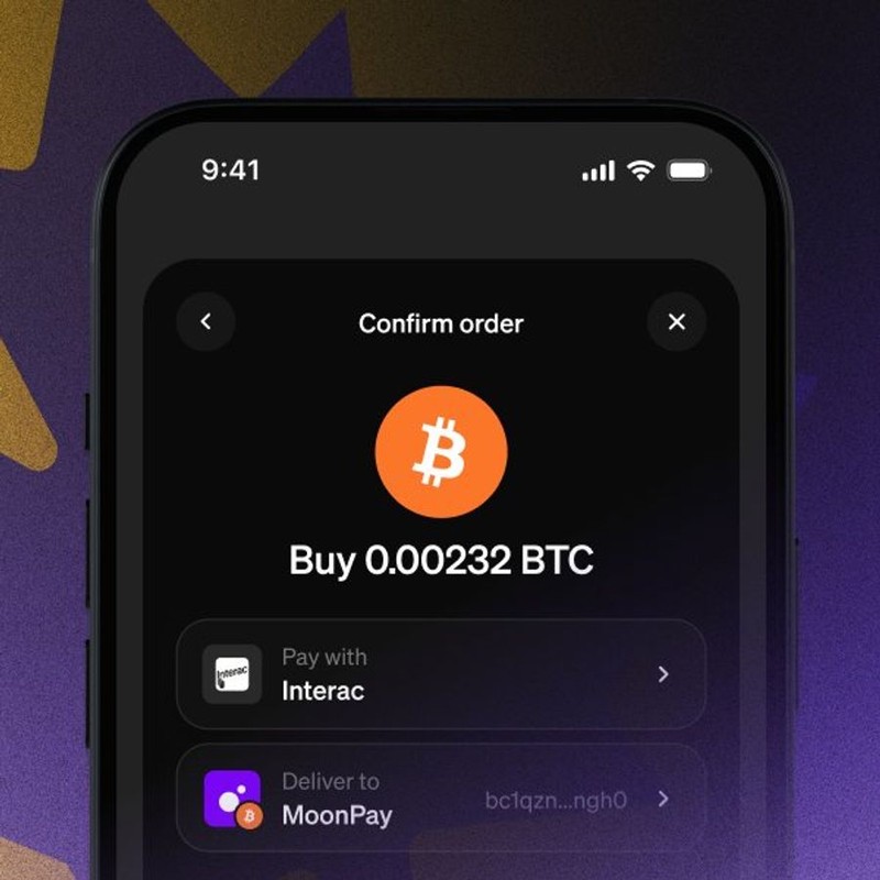 MoonPay Adds Interac e-TransferⓇ for Crypto Payments in Canada
