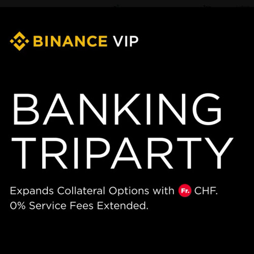 Binance Adds Swiss Franc to Banking Triparty & Extends Zero-Fee Window for Institutions