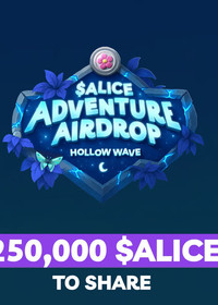 250,000 $ALICE Up for Grabs: The Hollow Wave Finale Has Arrived