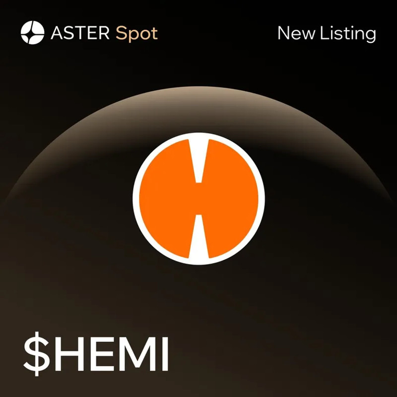 Aster Lists $HEMI Token, Expanding Institutional Access to Bitcoin Yield