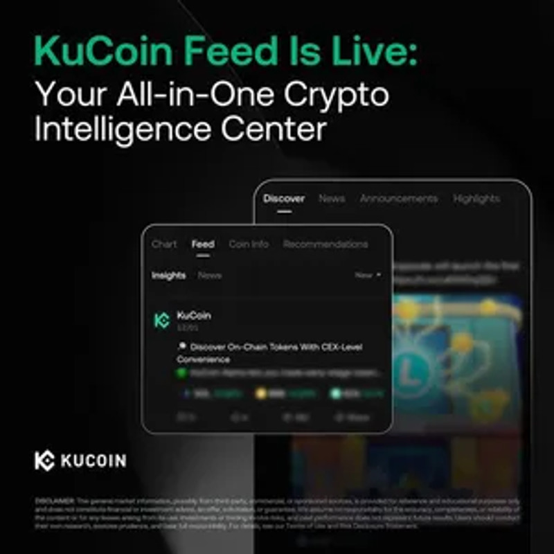 KuCoin Launches 'KuCoin Feed': An AI-Powered Intelligence Hub for the Crypto Market