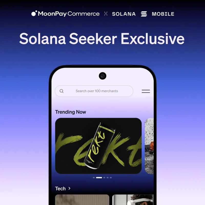 MoonPay Launches Commerce App Built for the Solana Seeker Phone
