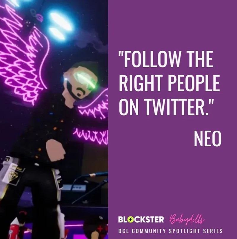 Decentraland Community Spotlight: Neo
