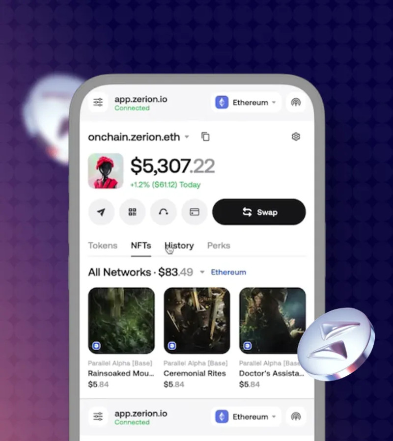 Transak Joins Forces with Zerion Wallet to Power Zero-Fee Onboarding for ZERϴ Network