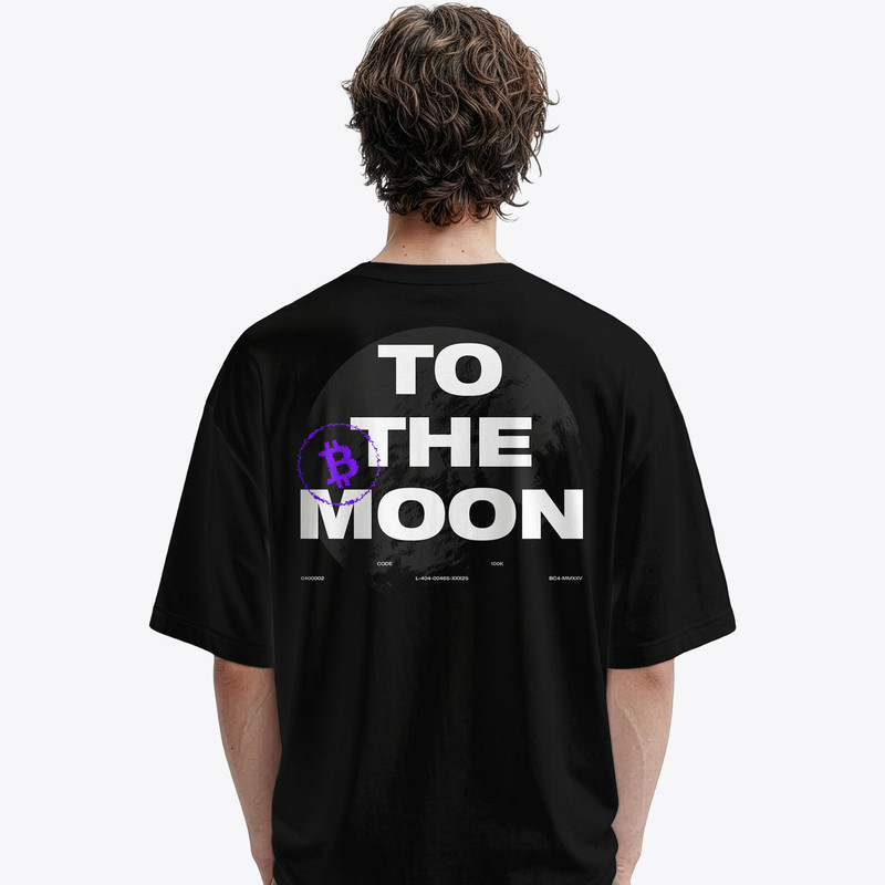 To The Moon T-shirt - Image 2