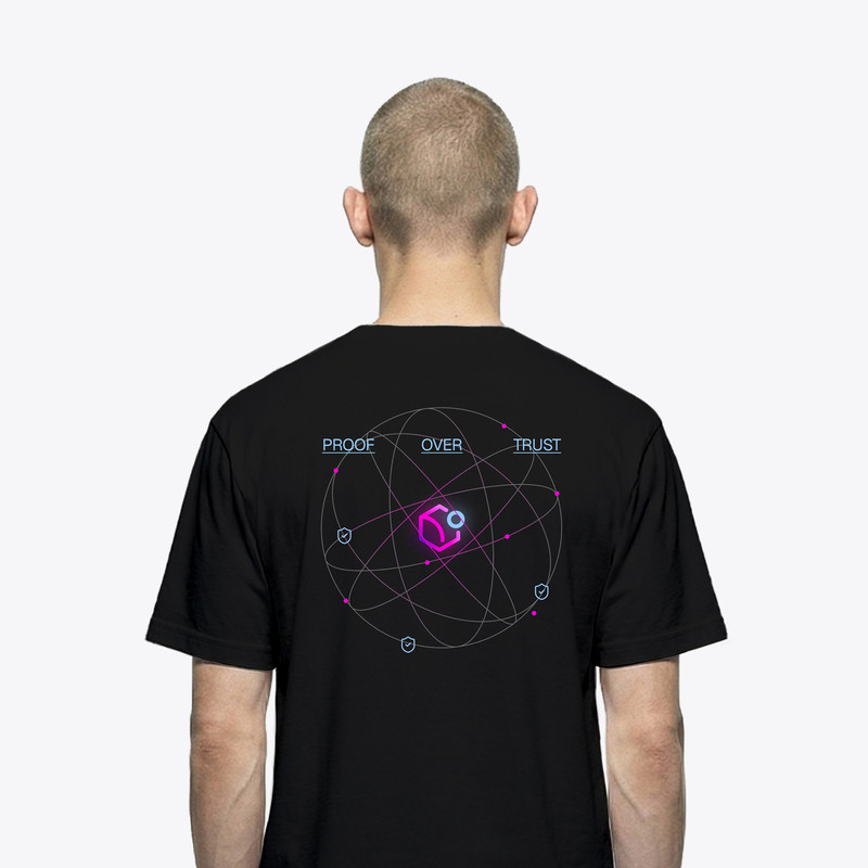 Proof Over Trust T-shirt 02 - Image 2