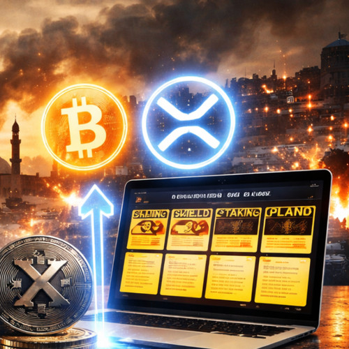 Crypto Stocks Surge as Trump Signals Iran Conflict May End — Why Platforms Like XRPstaking Are Gaining Massive Attention