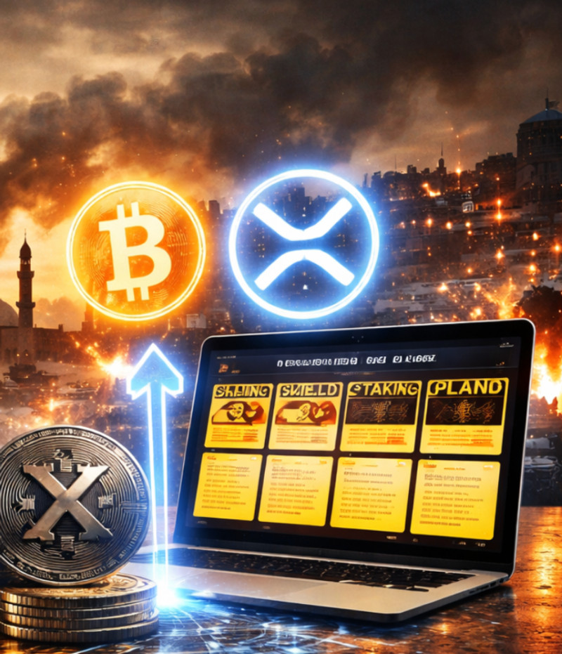 Crypto Stocks Surge as Trump Signals Iran Conflict May End — Why Platforms Like XRPstaking Are Gaining Massive Attention