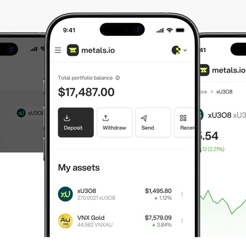 Metals.io Launches on Tezos, Bringing Tokenized Gold and Rare Earth Metals to Retail Investors
