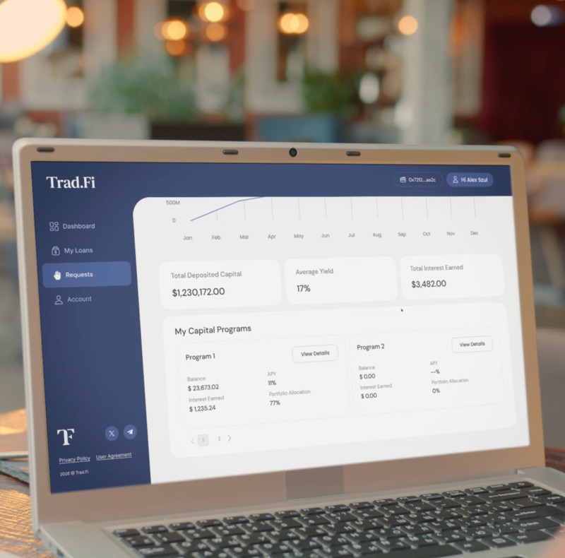 Trad.Fi Plans to Bring $650 Million in Equipment Finance On-Chain Through Partnership With W3