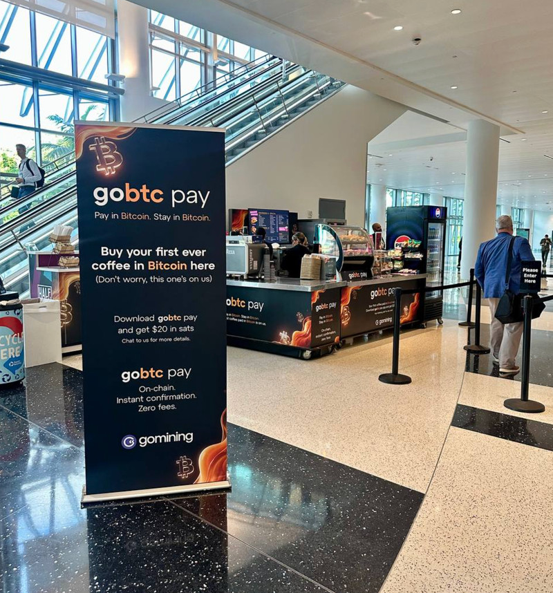 GoMining Challenges Square's Bitcoin Payments Ambitions With New BTC Spending Platform