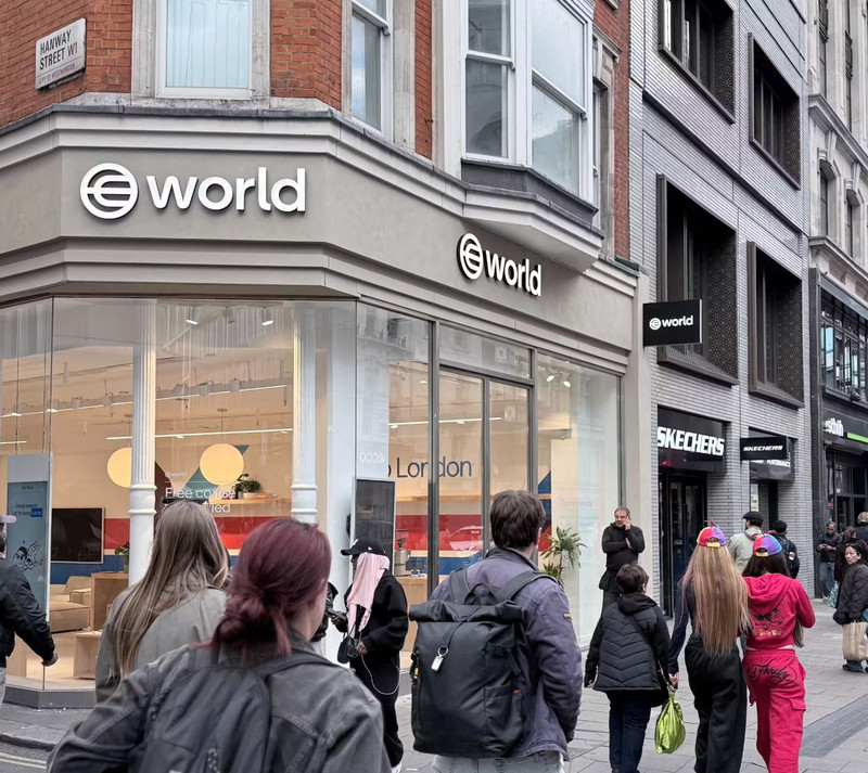 World Opens London Flagship on Oxford Street as Demand for Human Verification Grows
