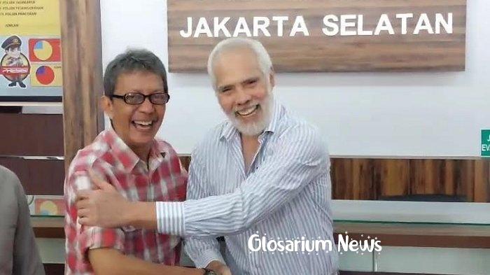 Glosarium News :Kasus Penganiayaan Berujung Damai, Pierre Gruno dan Korban Berpelukkan.