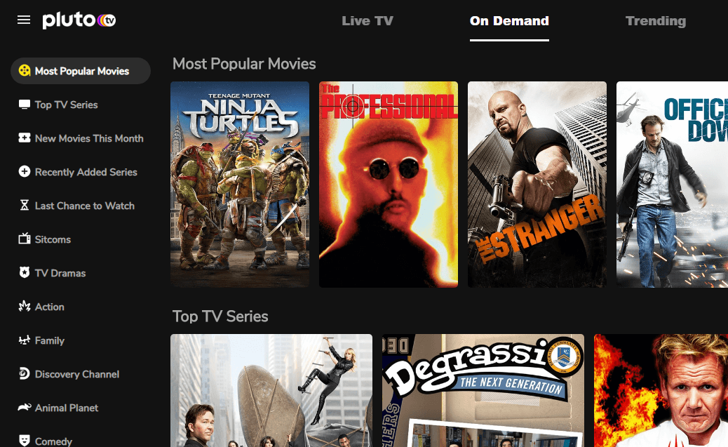 New Web Series Download- Best Free 8+ Website plutotv