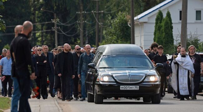 Wagner chief Prigozhin buried in St Petersburg