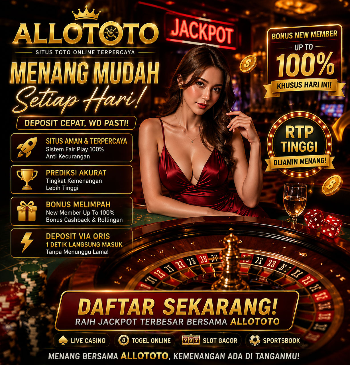 ALLOTOTO🦋Link Antir Ribet Tanpa Vpn Pasti lancar
