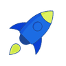 Illustration of a rocket