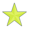 Icon eines gelben Sterns
