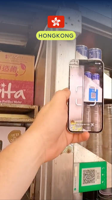 Video of an Interoperable Bluecode Transaction in Hongkong