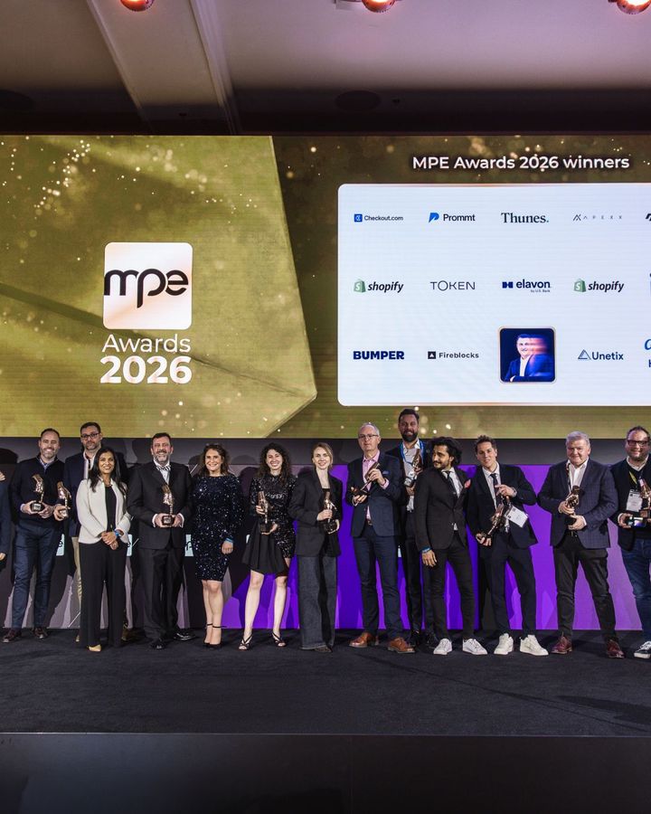Bluecode Team bei den mpe Awards 2026