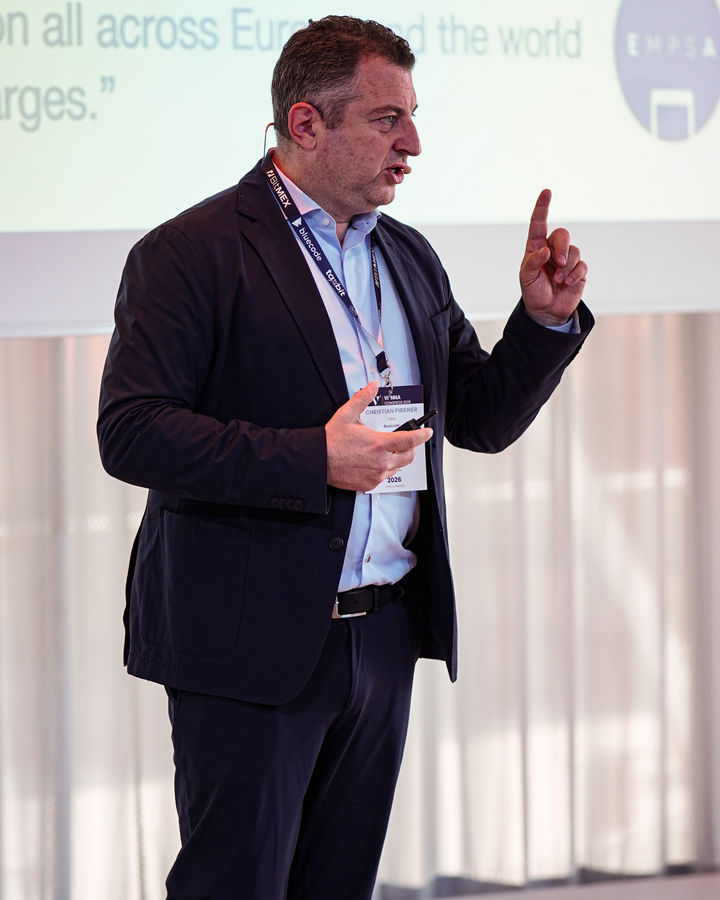 Christian Pirkner beim VI3NNA Congress