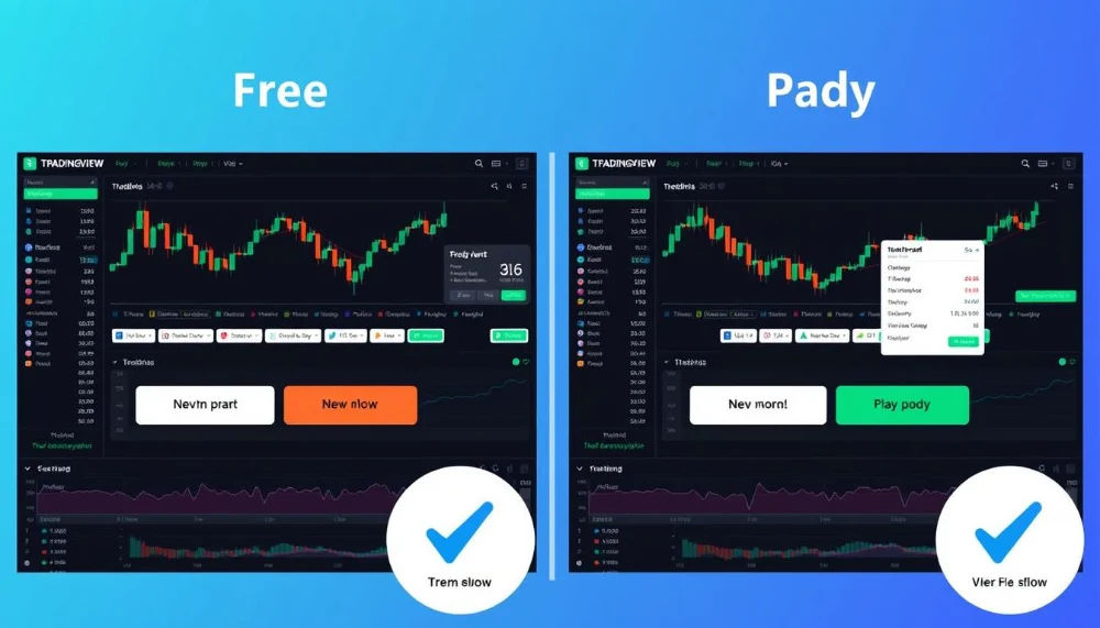 TradingView付費與免費