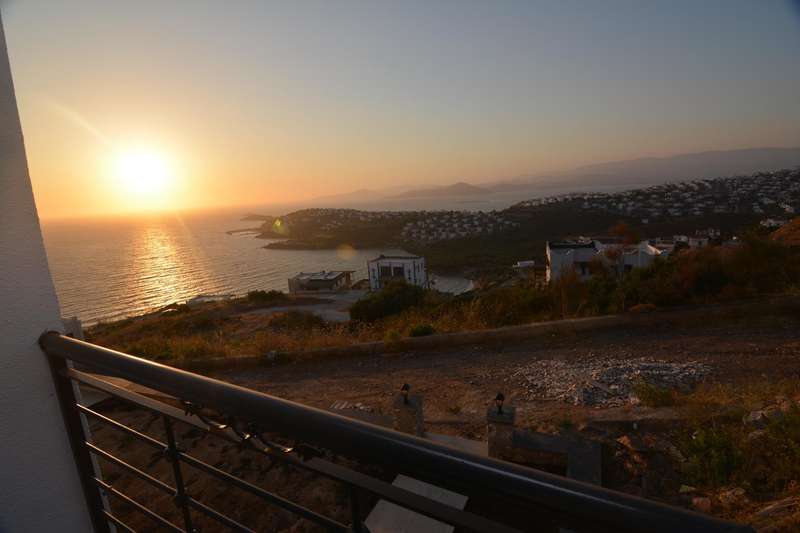 New Semi Detached Modern Villa In Bodrum For Sale Full Sea Views