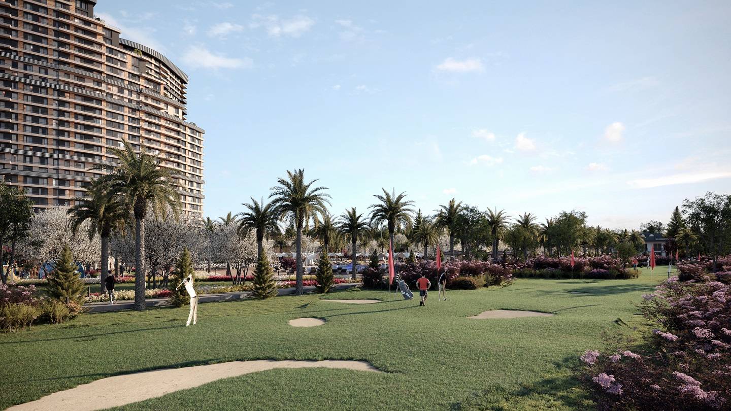 European Istanbul Apartments - Off-Plan - Golf course