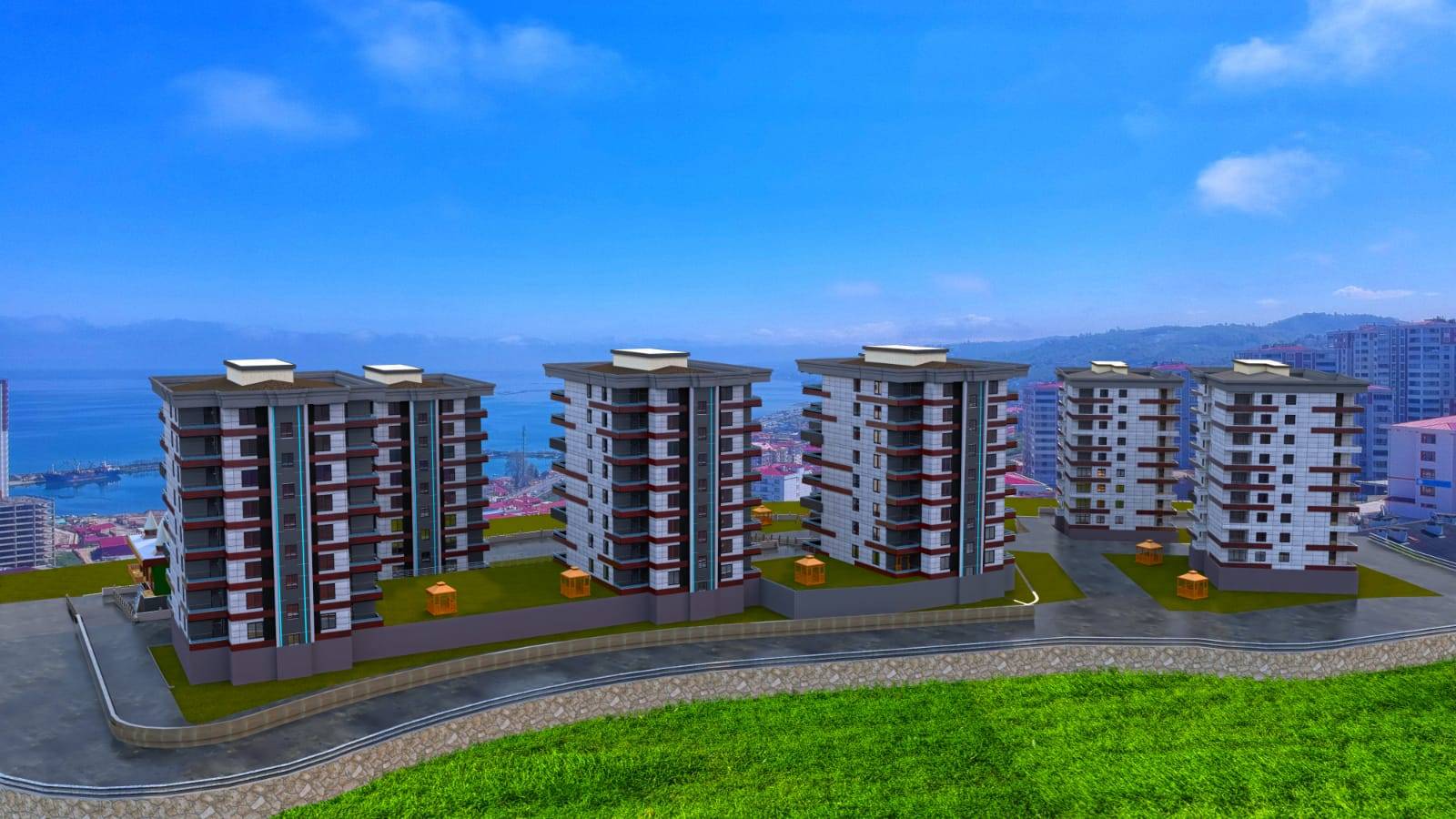 Sea View Apartments In Trabzon