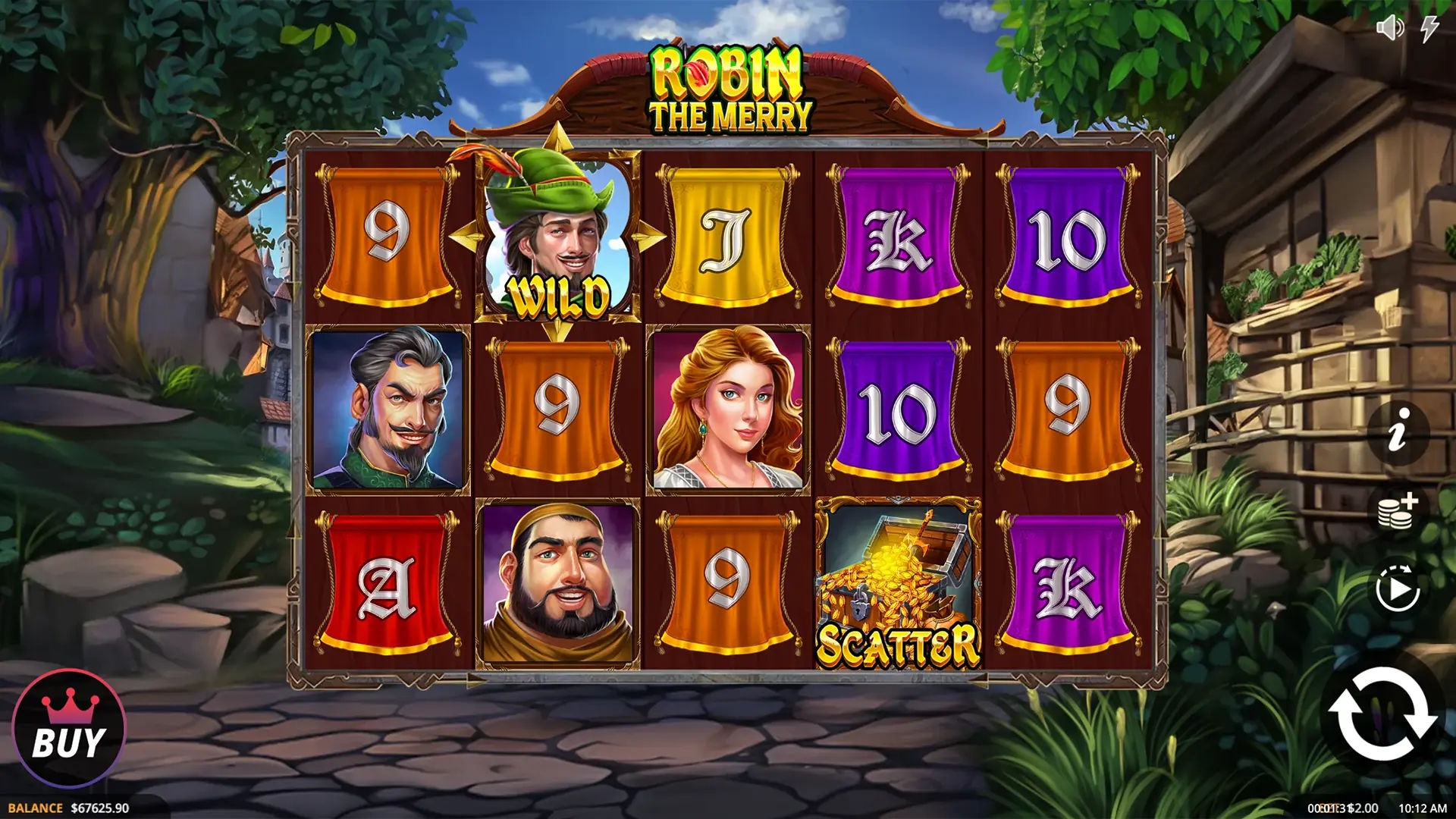 Gameplay for Robin the Merry